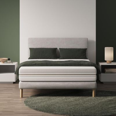 Biologisch pocketvering- en natuurlatexmatras - Novoflex-140x190 cm-Katoen