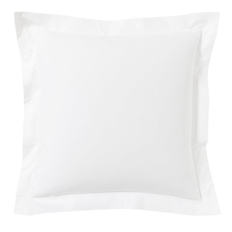 wit perkal kussensloop 65x65 cm